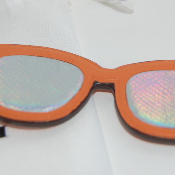 NWT COACH ORANGE POP ART SUNGLASSES KEYCHA… - Picture 3 of 7